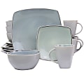 Gibson Elite Soho Lounge 16-Piece Stoneware Dinnerware Set, Light Gray 1 thumbnail image