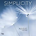 2025 BrownTrout Inspirational Monthly Plastic-Free Square Wall Calendar, 12" x 12", Simplicity, January 2025 To December 2025 1 thumbnail image