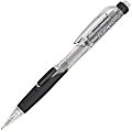 Pentel® Twist-Erase Click Mechanical Pencils, #2 HB Lead, Bold Point, 0.9 mm, Transparent Black Barrel, Box Of 12