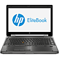 HP EliteBook Mobile Workstation 8570w - Core i7 3820QM / 2.7 GHz - Win 7 Pro - 16 GB RAM - 500 GB HDD - DVD SuperMulti - 15.6" Full HD WVA anti-glare 1920 x 1080 (Full HD) - Quadro K2000M - gunmetal