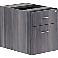 Lorell® Essentials 22"D Vertical Pedestal File Cabinet With 1 Box Drawer And 1 File Drawer, Weathered Charcoal 1 thumbnail image