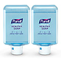 PURELL® HEALTHY SOAP® With CLEAN RELEASE® Technology Foam ES10 Refills, Fragrance Free, 1200 mL, Clear, Case Of 2 Refills 1 thumbnail image