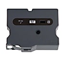 Brother® TX Series Laminated Tape Cartridge, 1"W x 50'L , Black 1 thumbnail image