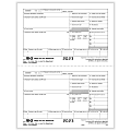 ComplyRight® W-2 Tax Forms, 2-Up, Employer’s Copy D and/or State, City Or Local Copy 1, Laser, 8-1/2" x 11", Pack Of 4,000 Forms