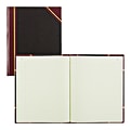 National® 50% Recycled Black Texhide Record Book With Margin, 8 3/8" x 10 3/8", 150 Pages 1 thumbnail image