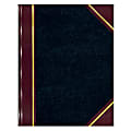 National® Brand 50% Recycled Black Texhide Record Book With Margin, 8 3/8" x 10 3/8", 300 Pages 1 thumbnail image