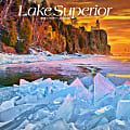 2024 Brown Trout Monthly Square Wall Calendar, 12" x 12", Lake Superior, January To December 1 thumbnail image