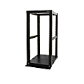 StarTech.com 25U 4-Post Open Frame Server Rack Cabinet