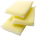 Scotch-Brite Dobie All-purpose Cleaning Pads, 0.5"H x 2.6"W x 4.3"D, 3 Pack, 8 / Carton, Polyurethane, Yellow 1 thumbnail image