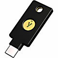 Yubico 2-Factor Authentication (2FA) Security Key, USB-C or NFC, FIDO U2F/FIDO2 Certified, Black 1 thumbnail image