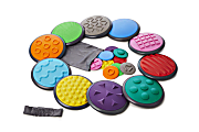 Gonge 22-Piece Tactile Disc Set, Assorted Colors