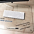 Desktex glaciermat glass desk pad 2025