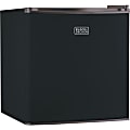 Black+Decker BCRK17B 1.7 Cubic-ft Refrigerator/Freezer (Black) - 1.70 ft³ - Reversible - Black