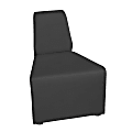 Marco Outer Wedge Chair, 31.5"H, Black