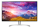 LG 32" 4K UHD Nano IPS LED Monitor, 4-Side Virtually Borderless, VESA DisplayHDR 600, 32UL950-W