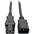 Eaton Tripp Lite Series Power Extension Cord, Locking C13 to C14 PDU Style - 10A, 250V, 18 AWG, 1 ft. (0.31 m) - P004L01 1 thumbnail image