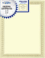 Geographics Foil Certificates, 8-1/2" x 11", Gold Flourish, Pack Of 12 1 thumbnail image