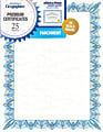 Geographics Parchment Certificates, 8-1/2" x 11", Classic Blue, Pack Of 25 1 thumbnail image