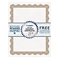 Geographics Parchment Certificates, 8-1/2" x 11", Optima Gold, Pack Of 25 1 thumbnail image