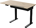 Flexispot Electric 48"W Height-Adjustable Drafting Table, Black 1 thumbnail image