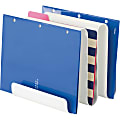 Safco Wave Desk Desktop File Rack, 9.5"H x 9"W x 9.3"DDesktop, Magnetic, Powder Coated, White, Steel 1 thumbnail image
