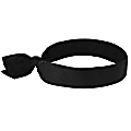 Ergodyne Chill-Its 6700 Evaporative Cooling Tie Bandana, Black, Pack Of 24 Bandanas 1 thumbnail image