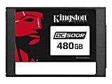 Kingston Data Center DC500R - SSD - encrypted - 480 GB - internal - 2.5" - SATA 6Gb/s - AES - Self-Encrypting Drive (SED) 1 thumbnail image