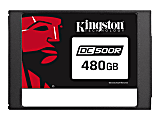 Kingston Data Center DC500R - SSD - encrypted - 480 GB - internal - 2.5" - SATA 6Gb/s - AES - Self-Encrypting Drive (SED)