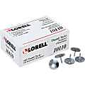 Lorell® 5/16" Steel Thumb Tacks, Silver, Pack of 100
