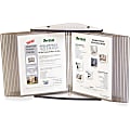 Tarifold 20-Pocket Crystal Desk Reference Unit, 14"H x 10"W x 5"D, Clear 1 thumbnail image