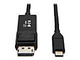 Tripp Lite by Eaton USB-C to DisplayPort Adapter Cable (M/M), 4K 60 Hz, HDR, Locking DP Connector, 6 ft. (1.8 m) 1 thumbnail image