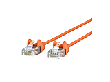 Belkin CAT6 Slim Gigabit Snagless UTP Ethernet Cable - 7 ft Category 6 Network Cable  - CE001B07ORGS 1 thumbnail image