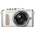 Olympus PEN E-PL8 16.1 Megapixel Mirrorless Camera with Lens - 14 mm - 42 mm - White - 3" Touchscreen LCD - 3x Optical Zoom - Optical (IS) - 4608 x 3456 Image - 1920 x 1080 Video - HD Movie Mode - Wireless LAN