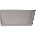 Storex Stacking Wall Pocket - 1 Pocket(s) - 7" Height x 4" Width16" Length - Stackable - Smoke - Poly - 1 Each 1 thumbnail image
