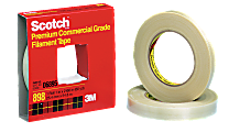 Scotch® 898 High-Performance Filament Tape, 3" Core, 1" x 60 Yd. 1 thumbnail image