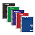 Oxford® 5-Subject Coil-Lock Wire-Bound Notebook, 8-1/2" x 11", College Ruled, 200 Sheets, Assorted Colors