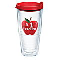 Tervis Tumbler With Lid, 24 Oz, No. 1 Teacher