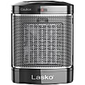 Lasko® CD08500 1500 Watts Electric Ceramic Heater, 3 Heat Settings, 7.66"H x 6"W x 6"D, Black & Gray 1 thumbnail image