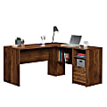 Sauder® Harvey Park 59"W L-Shaped Corner Desk, Grand Walnut 1 thumbnail image