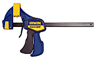 Irwin Quick-Grip 1-Handed Medium-Duty Bar Clamp/Spreader, 12", Black 1 thumbnail image