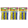 Teacher Created Resources Foam 1-12 Numbered Dice, 3/4", Blue/Yellow, 20 Dice Per Pack, Case Of 3 Packs 1 thumbnail image