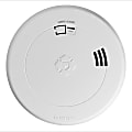 First Alert SM210V Sealed 10-Year-Battery Smoke Alarm With Voice And Location Alerts And Slim Profile, 8-1/2”L x 8-1/2”W x 8-1/2”D, White 1 thumbnail image