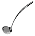 Hoffman Browne Serving Ladles, 15", 6 Oz, Silver, Case Of 48 Ladles