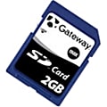 Gateway Hi-Speed - flash memory card - 2 GB - SD 1 thumbnail image