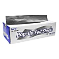 Karat Aluminum Pop-Up Foil Sheets, Standard Duty, 10-3/4" x 12", Pack Of 3,000 Sheets 1 thumbnail image