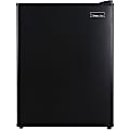 Magic Chef MCAR240B2 Refrigerator - 2.40 ft³ - Auto-defrost - Reversible - 2.40 ft³ Net Refrigerator Capacity - 300 kWh per Year - Black - Wire Shelf