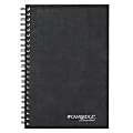 Cambridge® Limited® 30% Recycled Business Notebook, 6 5/8" x 9 1/2", 1 Subject, Legal Ruled, 80 Sheets, Black 1 thumbnail image
