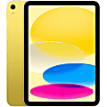 Apple® iPad® Tablet, 10.9" Touch Screen, 4GB Memory, 256GB Storage, Yellow