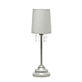 Simple Designs Table Lamp, 16-5/8"H, Gray 1 thumbnail image