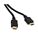 Eaton Tripp Lite Series High-Speed HDMI Cable, Digital Video with Audio, UHD 4K (M/M), Black, 10 ft. (3.05 m) - P568010 1 thumbnail image